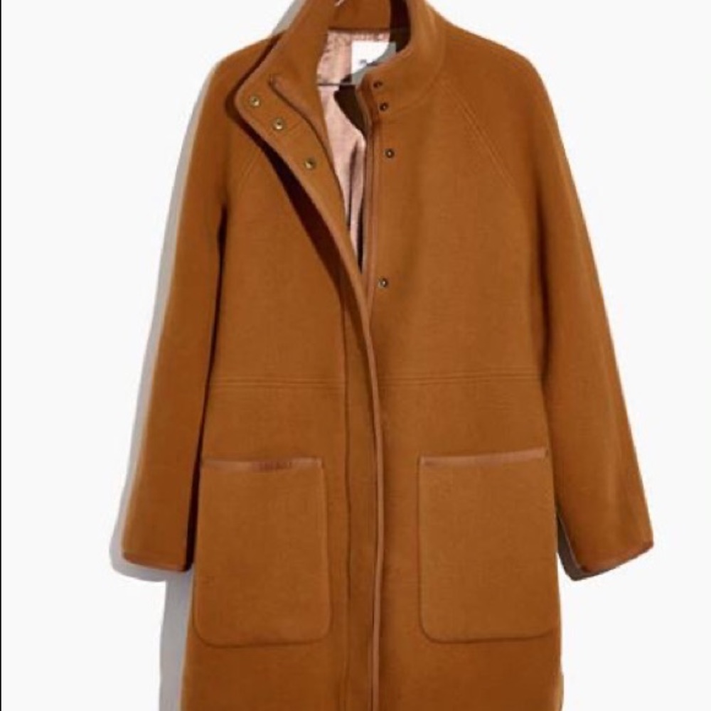 NWT Madewell Estate Cocoon Coat - Picture 4 of 8